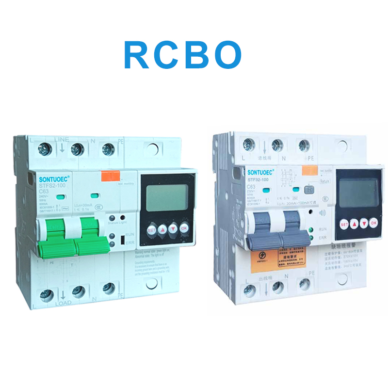 100A 2P 4P Multifunkcionalni RCBO