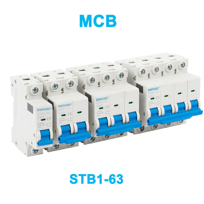 Natjecateljska struktura C65 STRB1-63 Serija minijaturni prekidač MCB