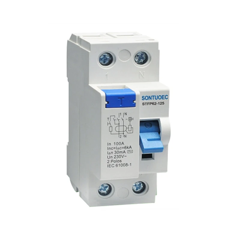 Elektronski magnetski tip RCCB 125A/30ma