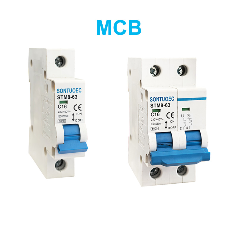 STM8-63 minijaturni prekidač kruga 6Ka 1p 2p 3p 4p 16A 230/400V